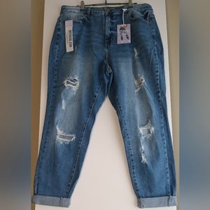 WAX Boyfriend Jeans Medium Wash